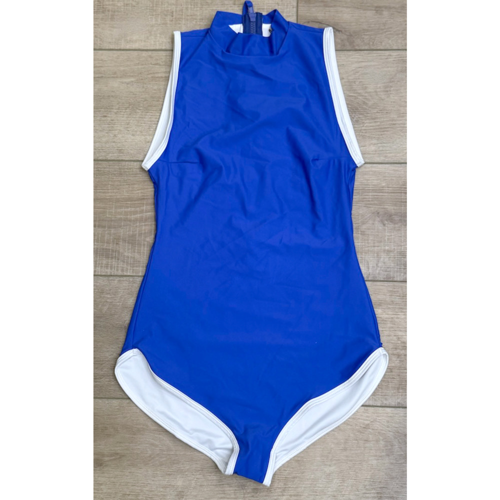 NEW SALT GYPSY BLUE JADE SURF SUIT ONE PIECE SWIMSUIT FREE PEOPLE SZ XS
